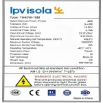 پنل خورشیدی ۴۰ وات ایسولا مدل YH40W-18M - تصویر 2