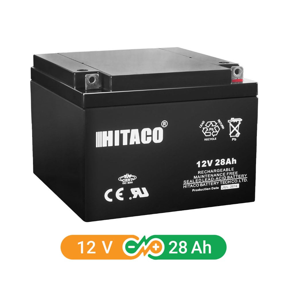 H-12-28 باتری یو پی اس ۱۸ آمپر یوفو - تصویر 1