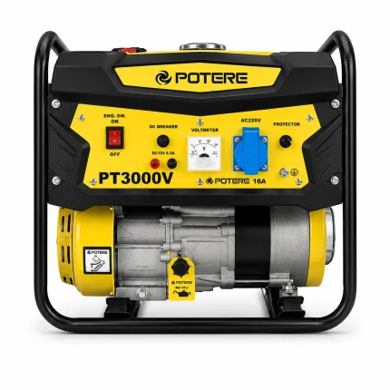 خرید موتور برق بنزینی 1.2 کیلووات پوتر مدل PT3000V | قیمت، مشخصات و بررسی تخصصی